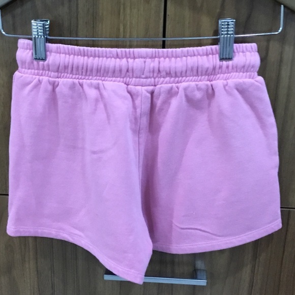 Cute pink shorts with flowers for kids - Picture 3 of 3